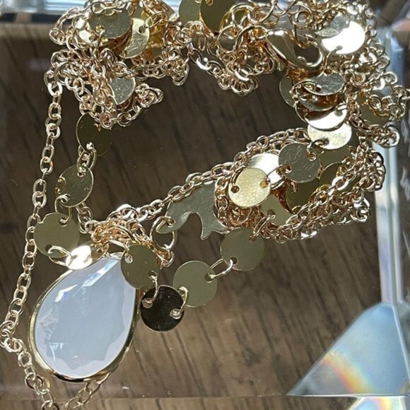 3 for 30 $ MULTI LAYER Dove/Sequin Necklace - Picture 10 of 10